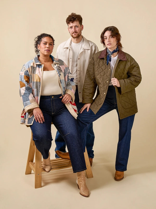 FOWLER Barn Coat & Quilted Jacket Pattern , quilting and craft projects