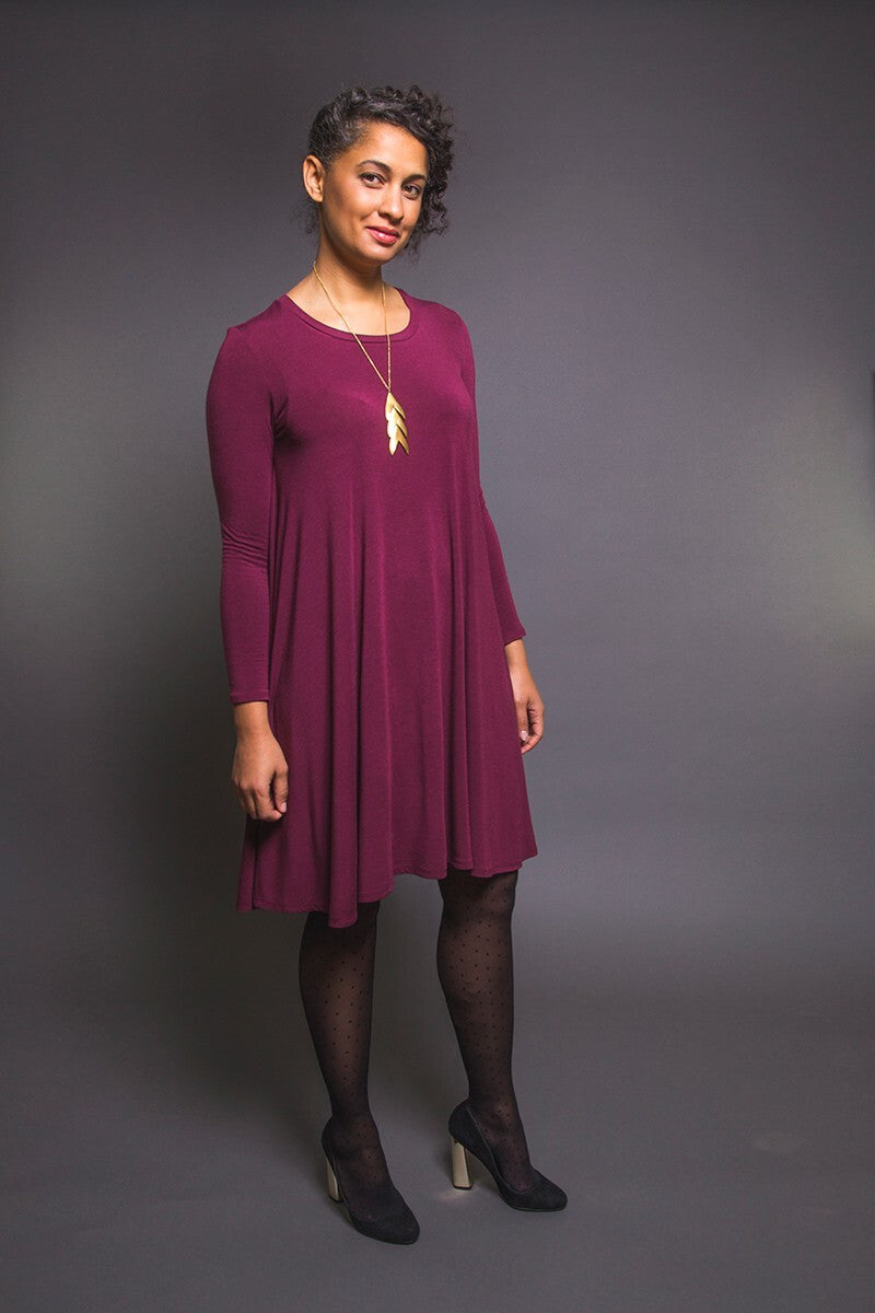 Ebony Knit Dress & T-Shirt Pattern , quilting and craft projects