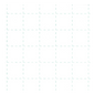 Callie Del Non-Woven Lightweight Fusible 2in Quilter's Grid Interfacing 48in wide