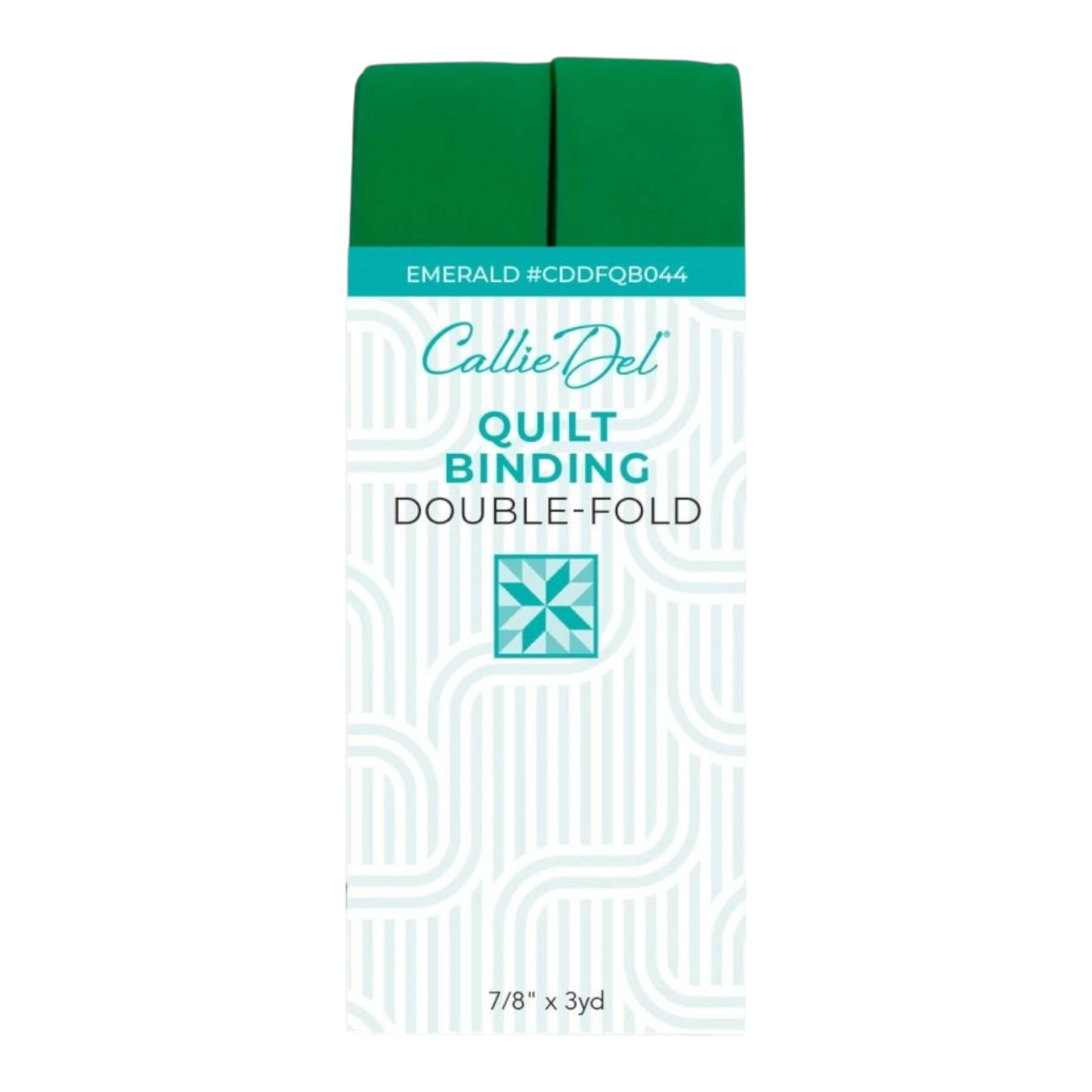 Double Fold Quilt Binding Emerald , quilting and neat fabric finishing
