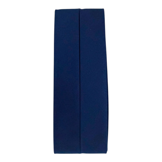 Double Fold Quilt Binding Navy , quilting and neat fabric finishing
