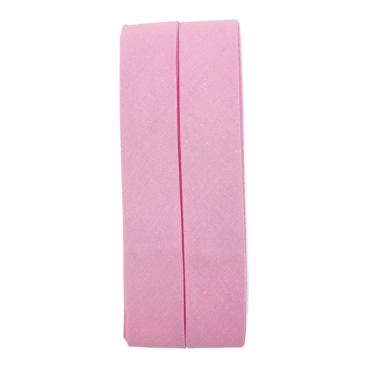 Double Fold Quilt Binding Pink , quilting and neat fabric finishing