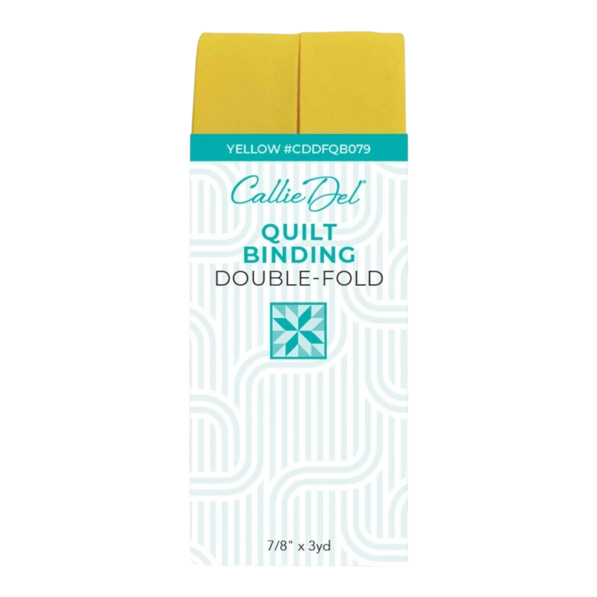 Double Fold Quilt Binding Yellow , quilting and neat fabric finishing