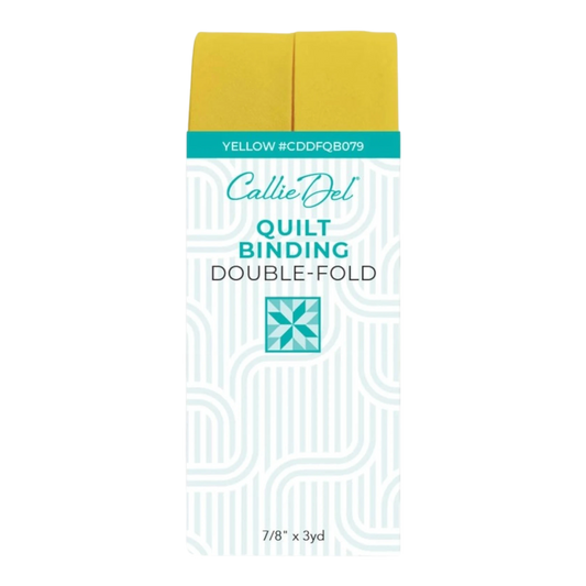 Double Fold Quilt Binding Yellow , quilting and neat fabric finishing