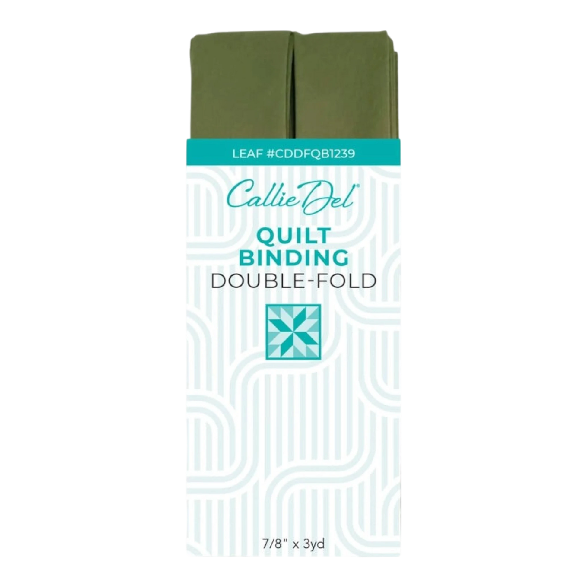 Double Fold Quilt Binding Leaf , quilting and neat fabric finishing