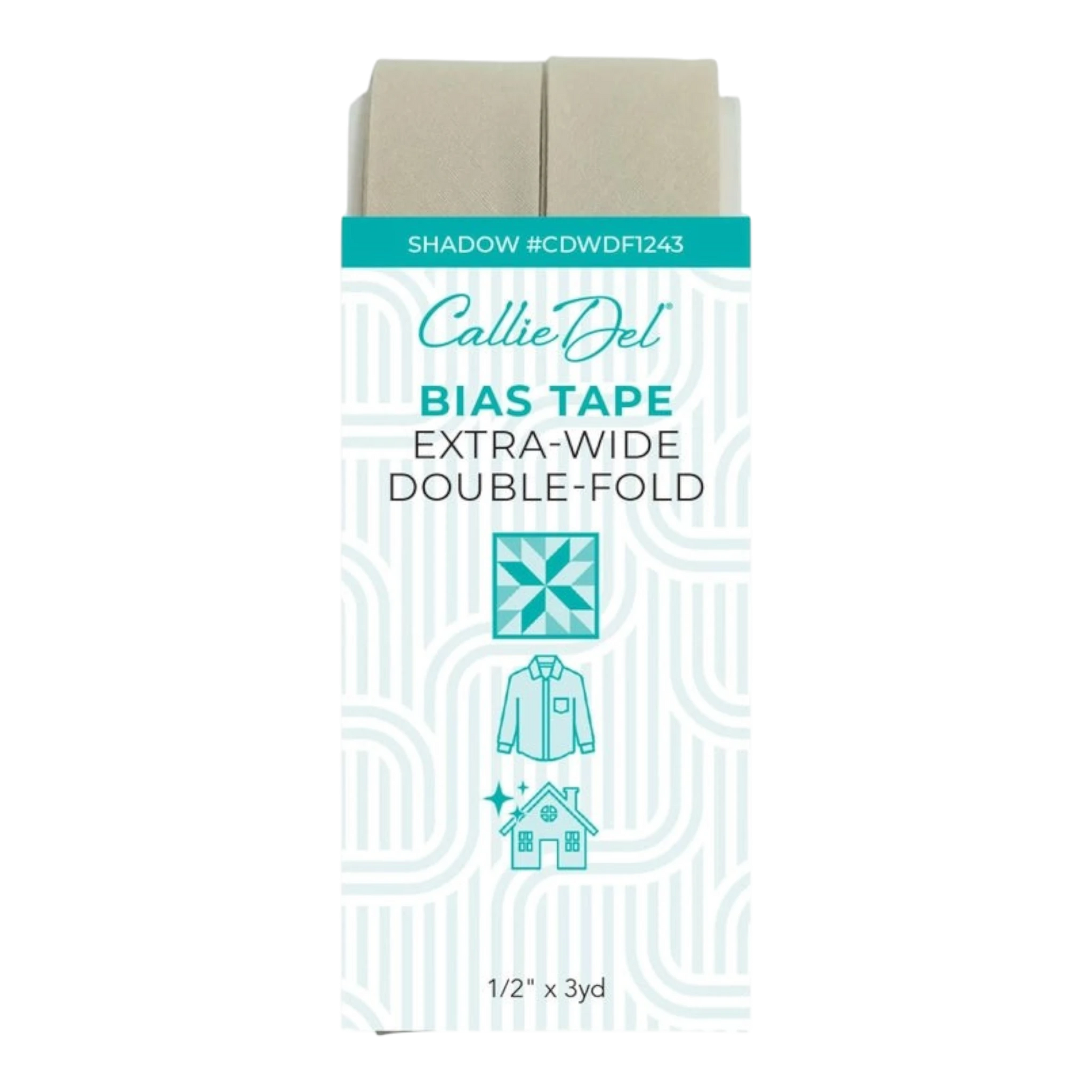 Double Fold Quilt Binding Shadow , quilting and neat fabric finishing