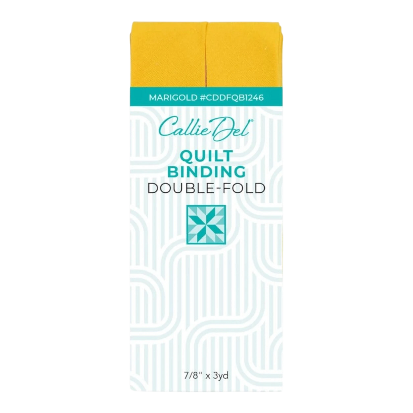 Double Fold Quilt Binding Marigold , quilting and neat fabric finishing