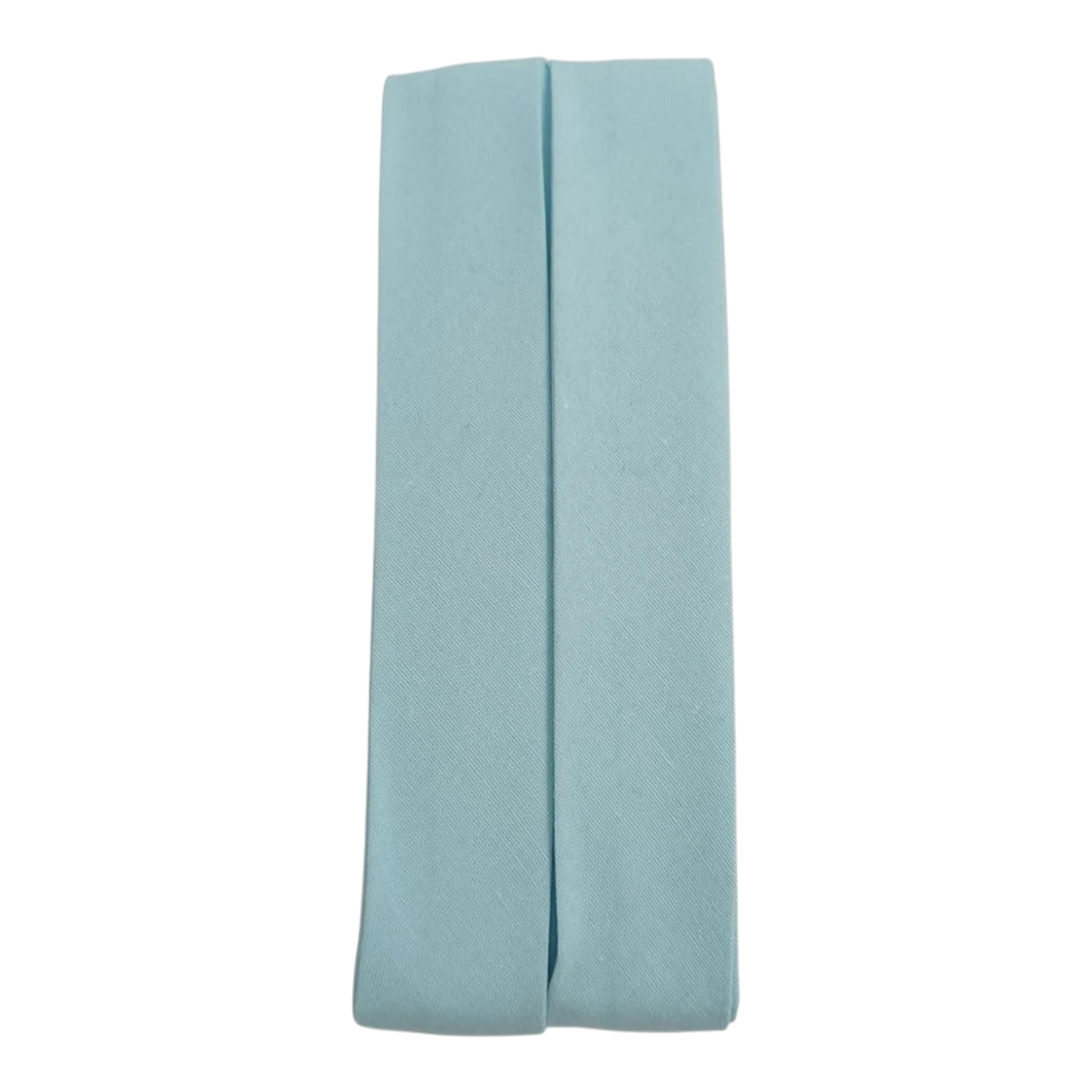Double Fold Quilt Binding Blue , quilting and neat fabric finishing
