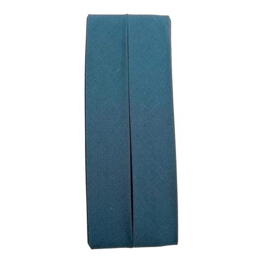 Double Fold Quilt Binding Stone Blue , quilting and neat fabric finishing