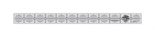 Quilt Ruler 1 x 305 mm CGR112 for precise cutting, marking and patchwork