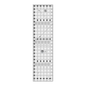 Creative Grids Quilt Patchwork Ruler 6.5 x 24.5 - CGR24 for garment repair, mending and sewing projects