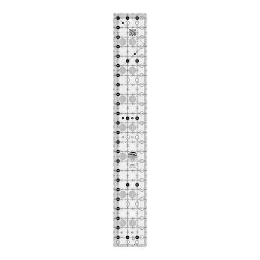 Rectangle Ruler 89 mm x 470 mm for precise cutting, marking and patchwork