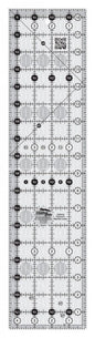 Quilt Patchwork Ruler 4.5 x 470 mm Rectangle - CGR418 in for garment repair, mending and sewing projects