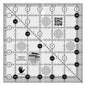 Left Handed Quilt Ruler 165 mm Square for precise cutting, marking and patchwork