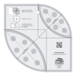 Round Up Tool and Quilting Ruler - CGRATK1 , crafting and sewing tasks