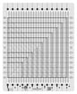 Stripology Squared Ruler/Template CGRGE2 for precise cutting, marking and patchwork
