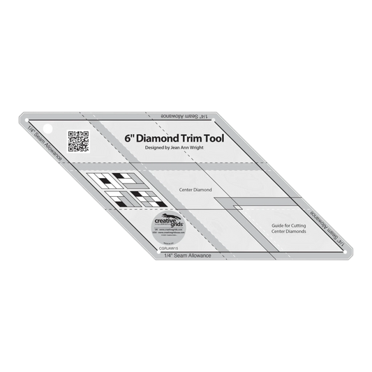 Creative Grids® 6in Diamond Trim Tool CGRJAW15