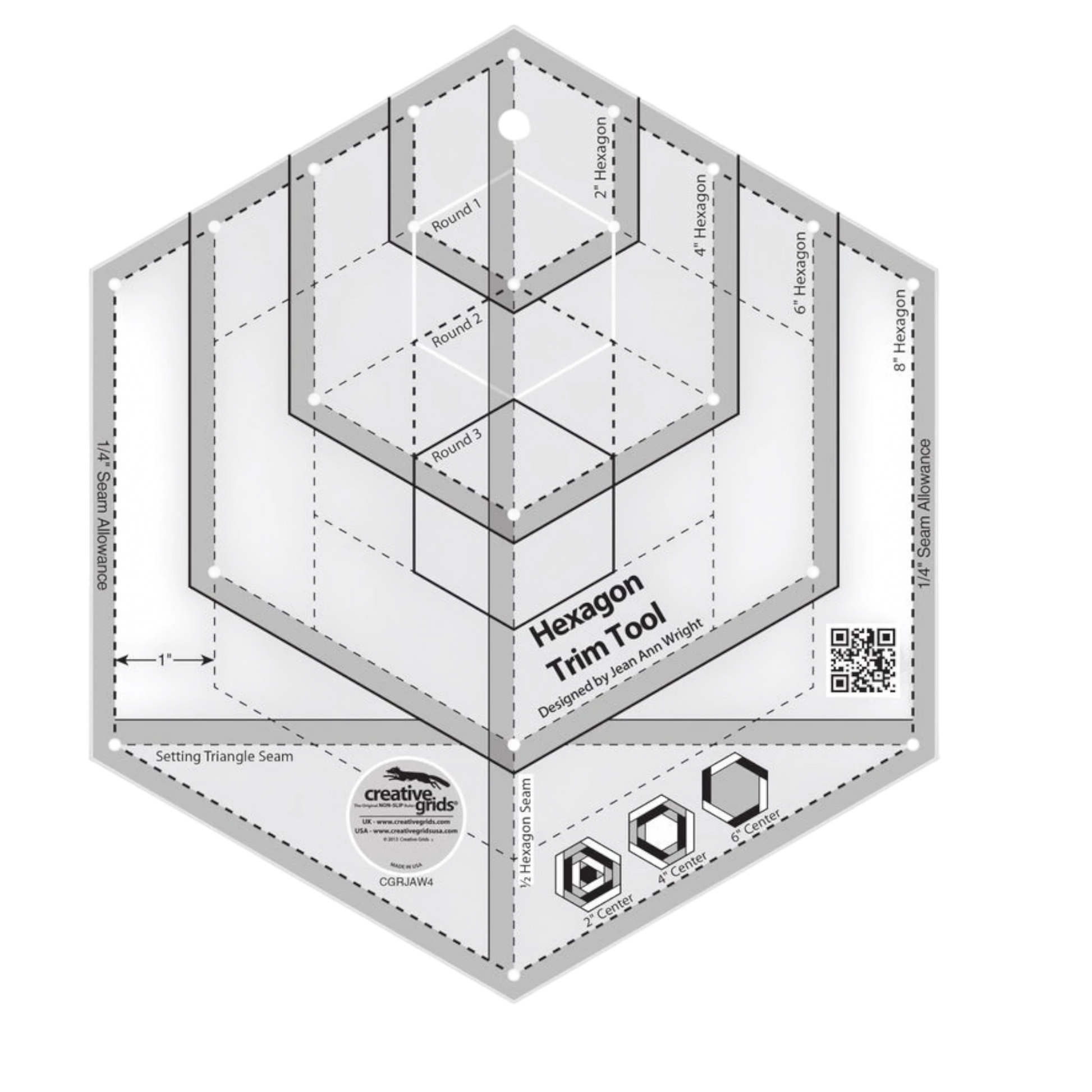 Hexagon Trim Tool - CGRJAW4 , crafting and sewing tasks