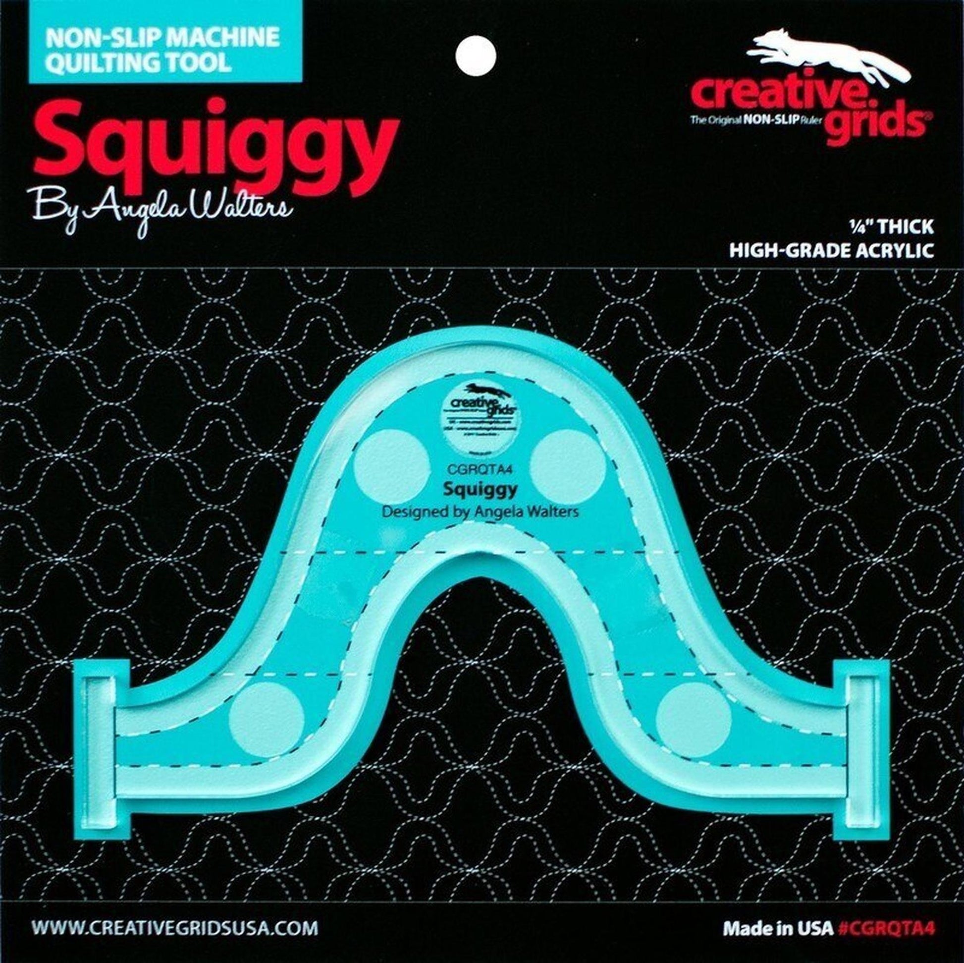 Machine Quilting Tool - Squiggy , crafting and sewing tasks