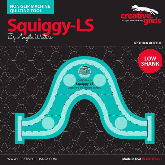 Squiggy LOW SHANK Machine Quilting Tool , crafting and sewing tasks