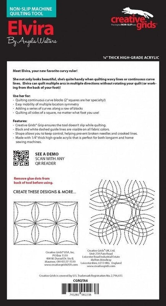 Machine Quilting Tool - Elvira , crafting and sewing tasks