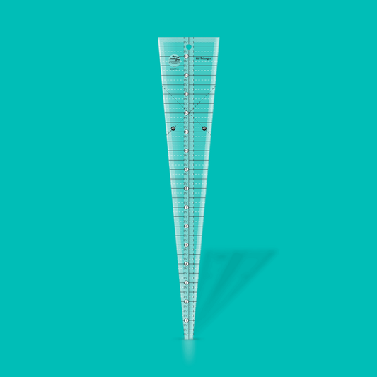 10 Degree Triangle Ruler - CGRT10 for precise cutting, marking and patchwork