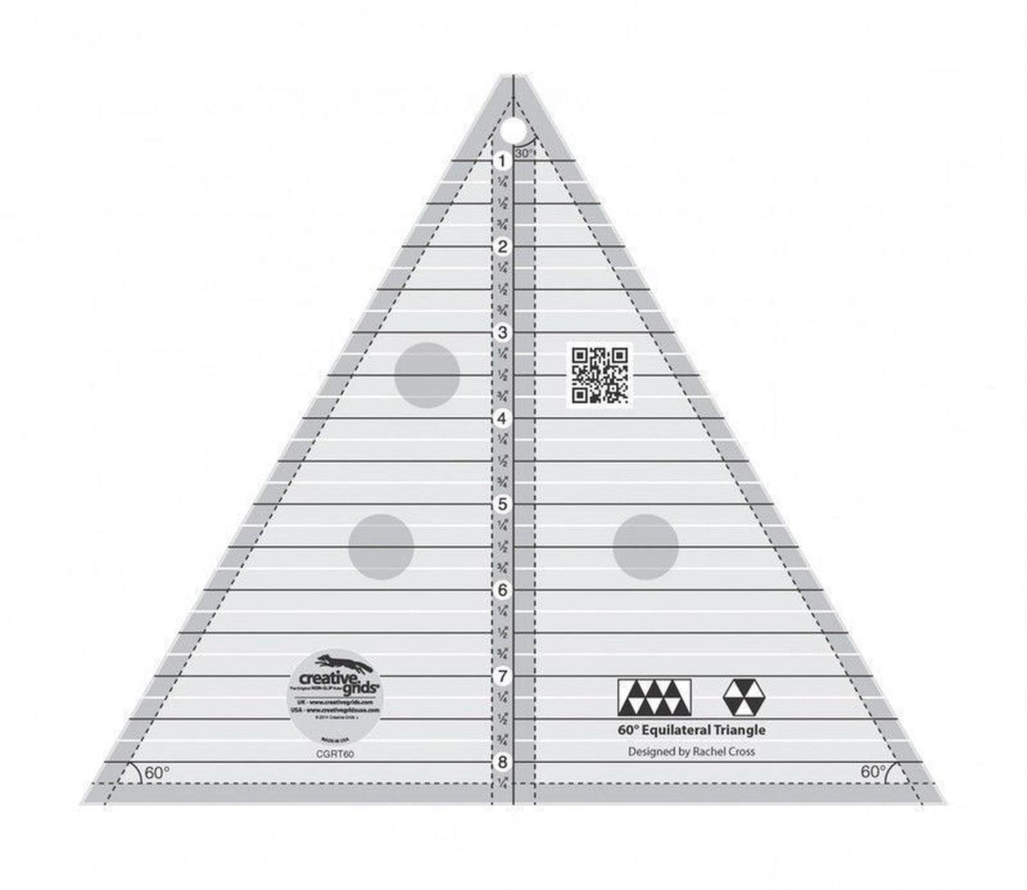 60 Degree Triangle 8-1/2in - CGRT60 sewing and quilting product