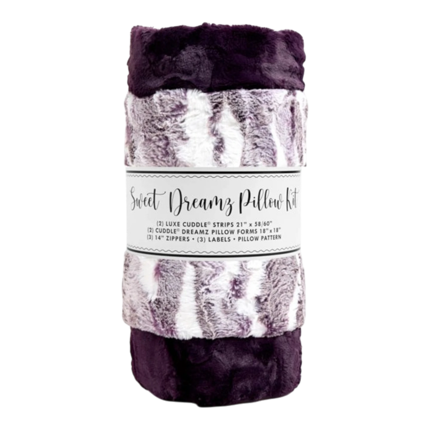 Cuddle Sweet Dreamz Pillow Kit - Frosted Himalayan Elderberry Luxe , quilting and craft projects