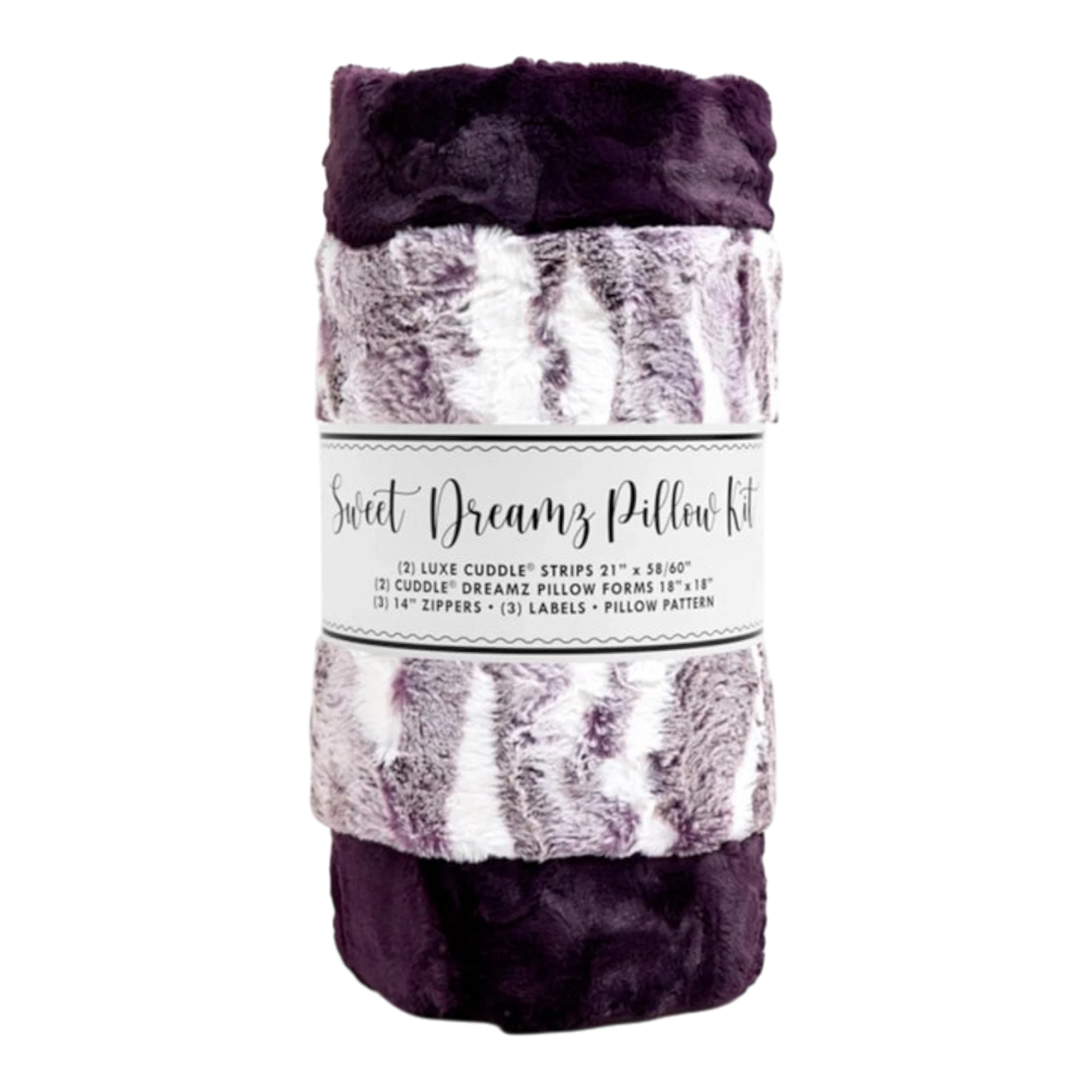Cuddle Sweet Dreamz Pillow Kit - Frosted Himalayan Elderberry Luxe , quilting and craft projects
