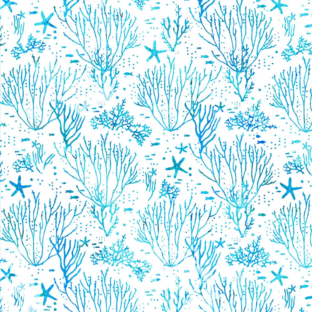 Coastal Living - Light Blue Coral sewing and quilting product