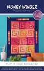 Wonky Winder Quilt Pattern by Cut Loose Press - front