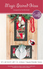 Magic Stained Glass Set Pattern by Cut Loose Press - front