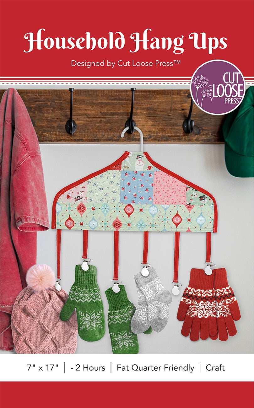 Household Hang Ups Pattern by Cut Loose Press - front
