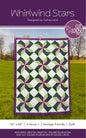Whirlwind Stars Quilt Pattern by Cut Loose Press - front