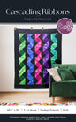 Cascading Ribbons Quilt Pattern by Cut Loose Press - front