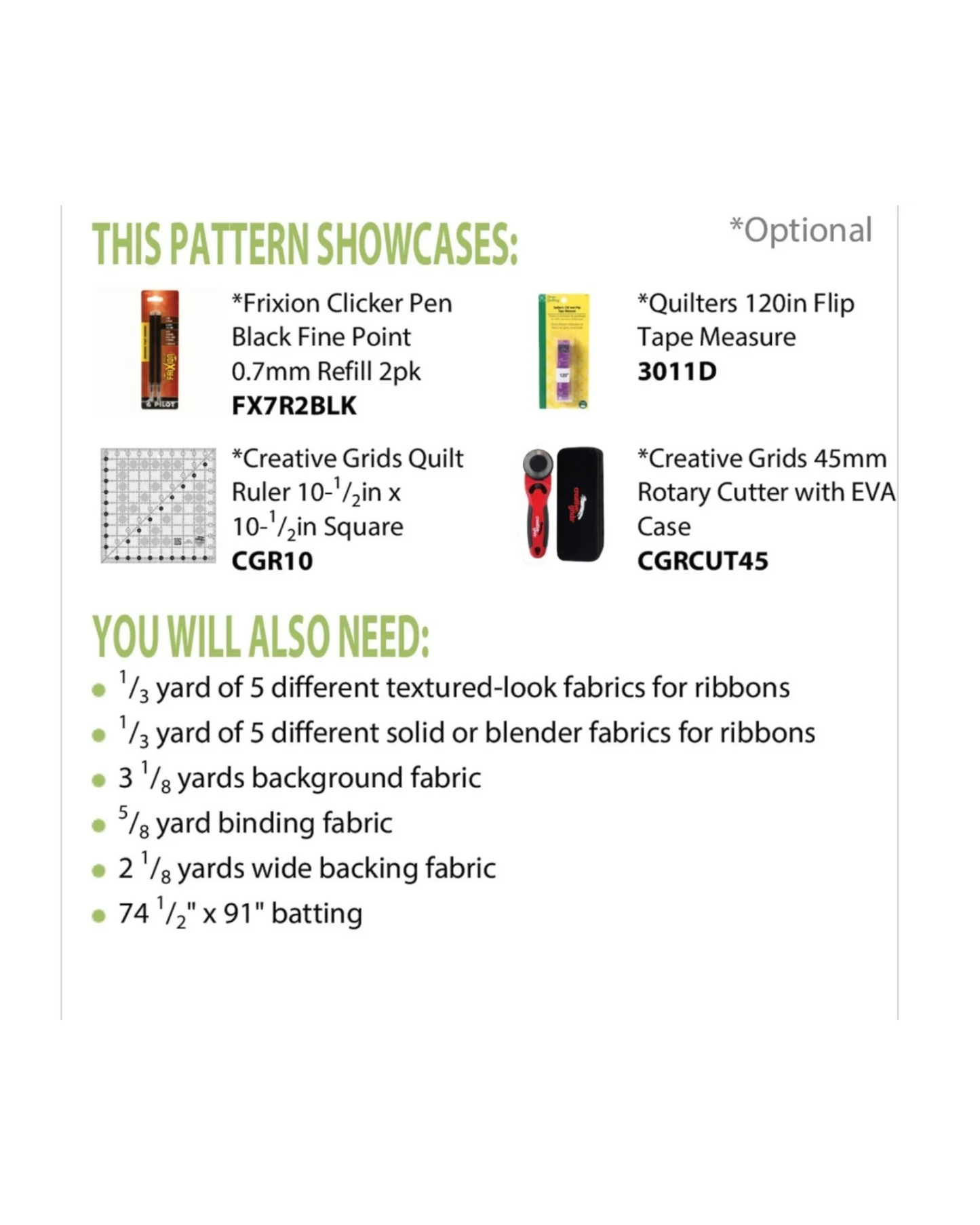 Cascading Ribbons Quilt Pattern