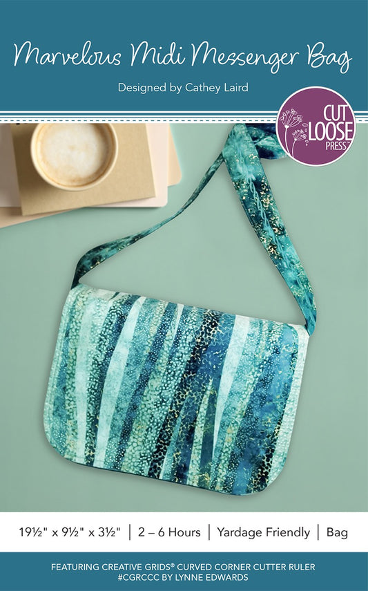 Marvellous Midi Messenger by Cut Loose Press - front