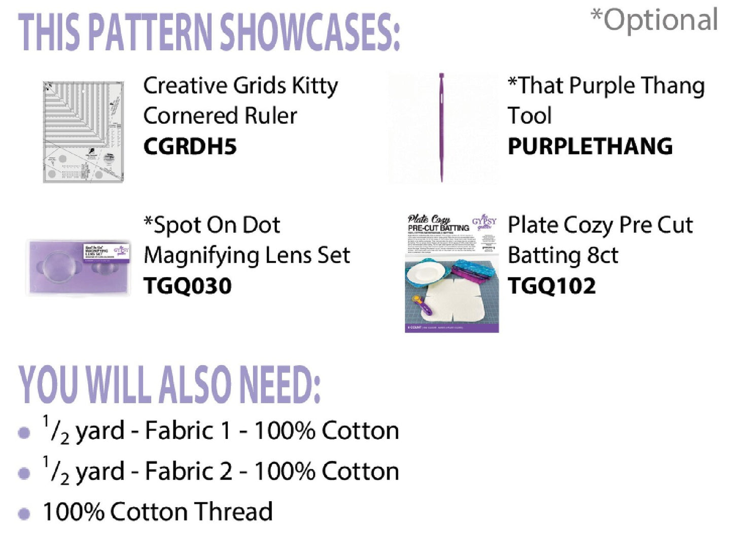 2 for 1 Plate Cozy Pattern from Cut Loose Press , quilting and craft projects