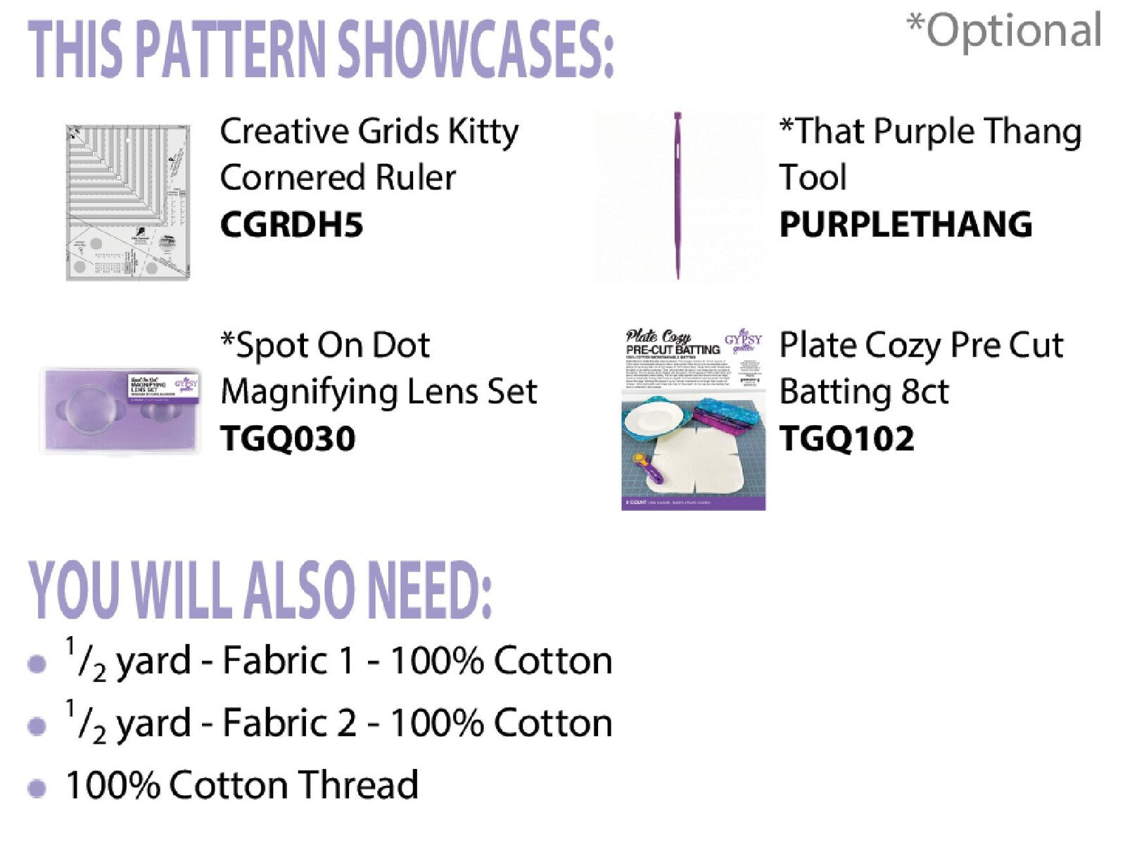 2 for 1 Plate Cozy Pattern from Cut Loose Press , quilting and craft projects