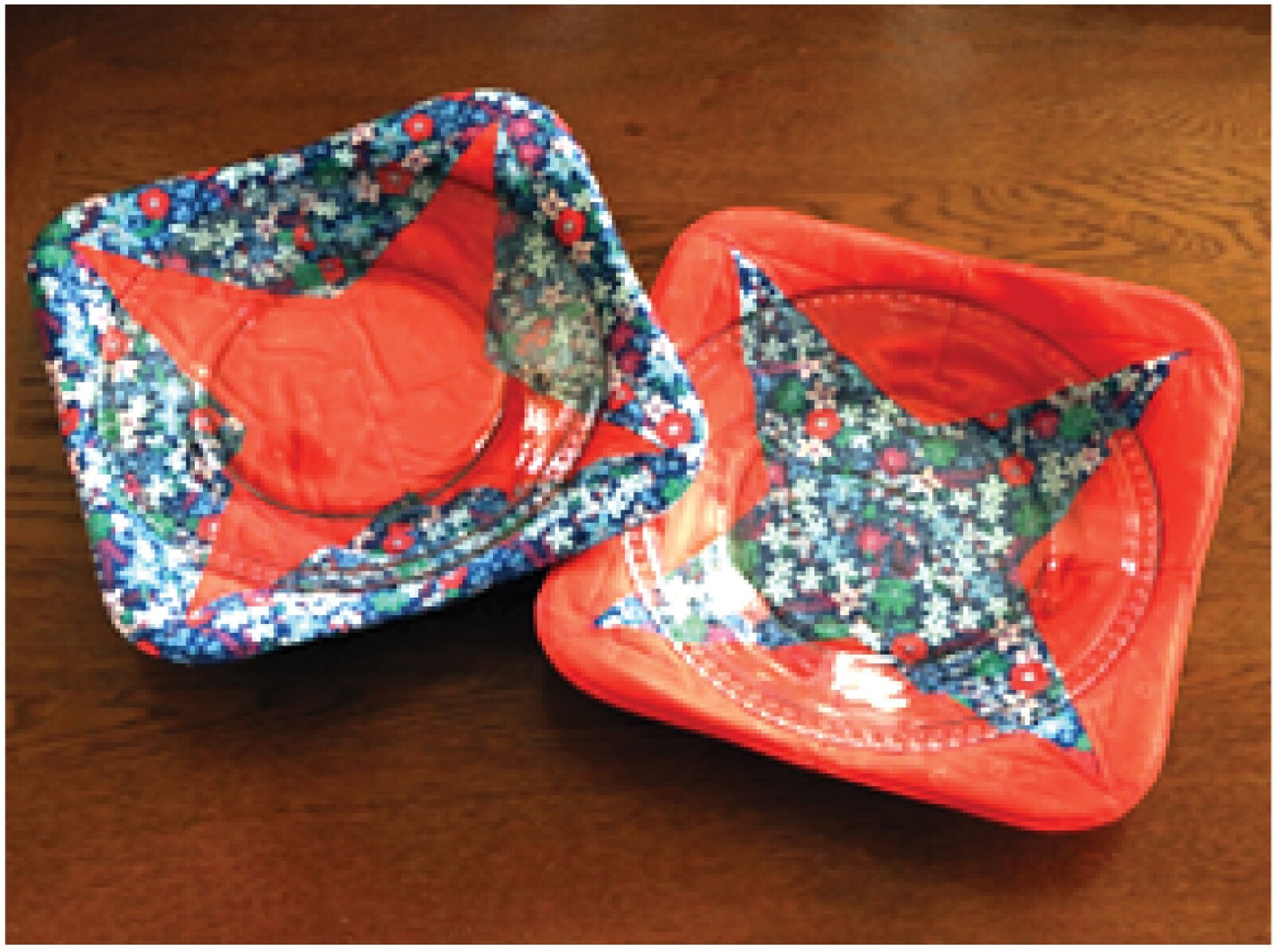2 for 1 Plate Cozy Pattern from Cut Loose Press , quilting and craft projects