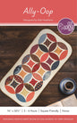 Ally-Oop Table Runner Pattern by Cut Loose Press - front