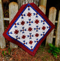 Allegiance Wall Hanging Pattern by Cut Loose Press