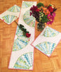 Fan Dance Table Topper Pattern , quilting and craft projects