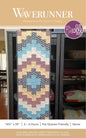 Waverunner Table Runner Pattern by Cut Loose Press - front