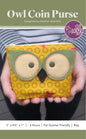 OWL Coin Purse Pattern by Cut Loose Press - front