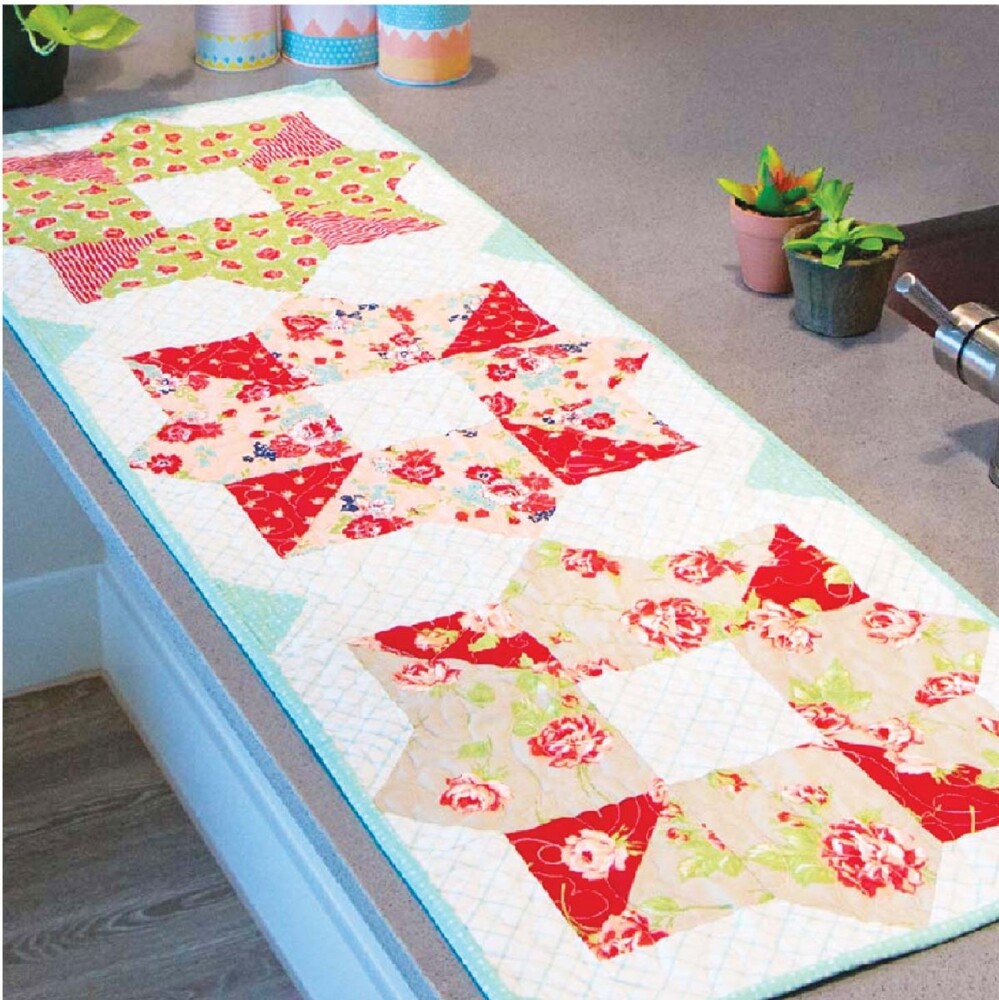 Begonia Table Topper Pattern , quilting and craft projects