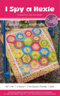 I Spy Hexie Quilt Pattern by Cut Loose Press - front
