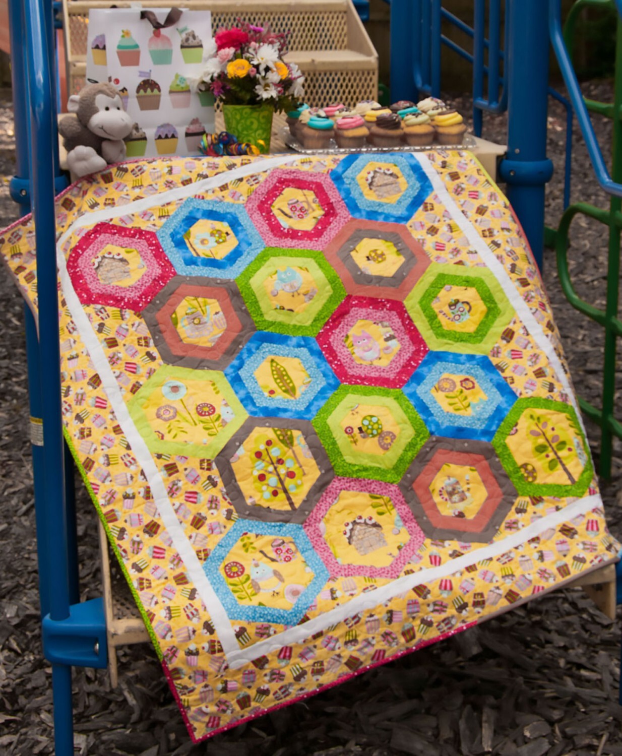 I Spy Hexie Quilt Pattern , quilting and craft projects