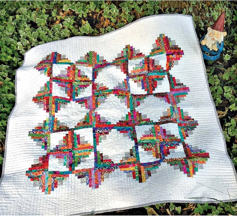 Its A Puzzlement Log Cabin Quilt Pattern , quilting and craft projects