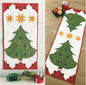 Pine Tree Banner Christmas Table Runner sewing and quilting product